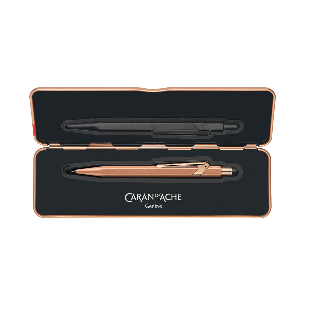 Caran d'Ache 849 カランダッシュ Premium Line ブリュットロゼ メカニカルペンシル 0.5mm