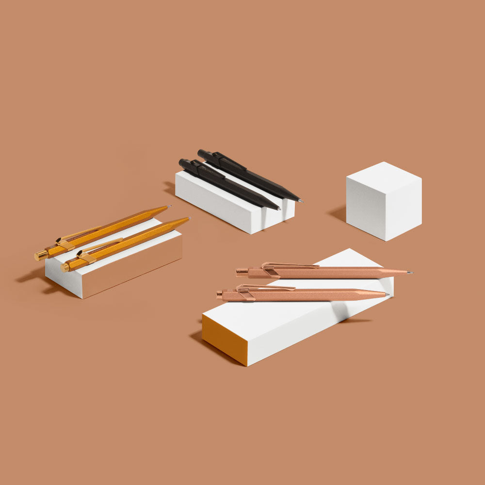 Caran d'Ache 849 カランダッシュ Premium Line ゴールドバー メカニカルペンシル 0.5mm