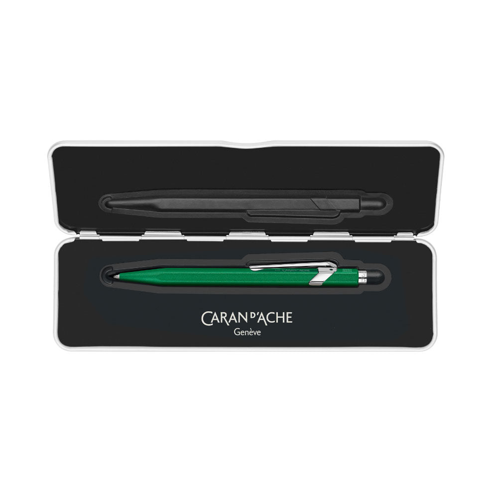 Caran d'Ache 849 カランダッシュ カラーマット X グリーン ボールペン スリムパック入り