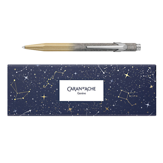 Caran d'Ache カランダッシュ 限定 コスミックブルー 849 ボールペン