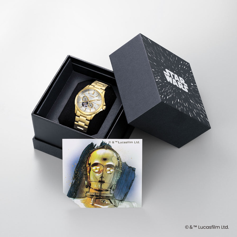 CITIZEN COLLECTION 「STAR WARS」 NP1013-53P 「C-3PO」 限定モデル450本 シチズン 「スター・ウォーズ」