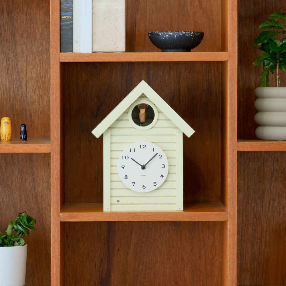 CHAMBRE Cuckoo CLOCK YELLOW CH-059YE シャンブル 時計 振り子時計