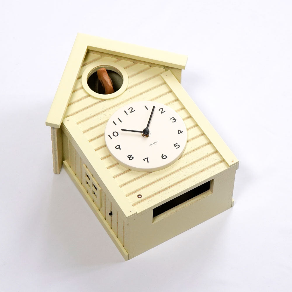 CHAMBRE Cuckoo CLOCK YELLOW CH-059YE シャンブル 時計 振り子時計