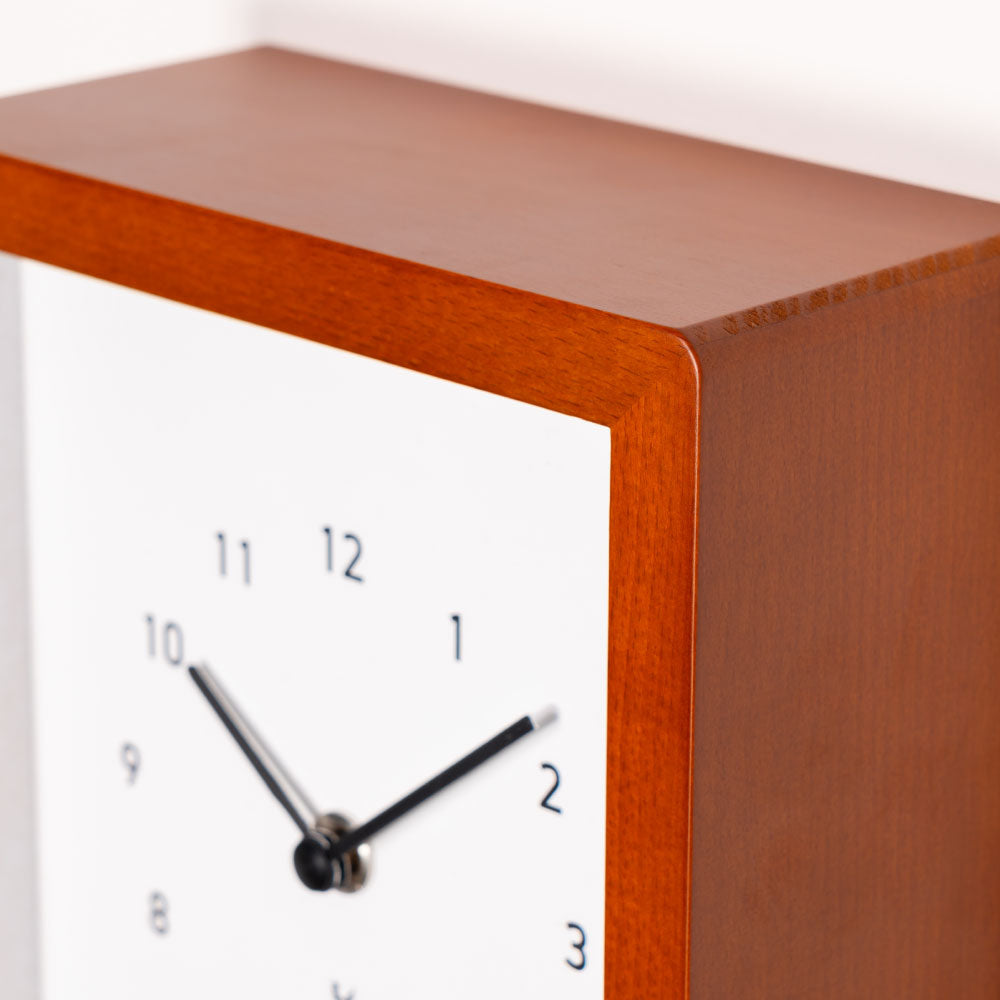 CHAMBRE Blanc CLOCK CAFE BROWN CH-072CB