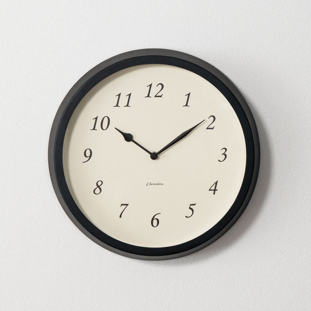 CHAMBRE Clair CLOCK BLACK CH-076BK シャンブル 掛け時計 電波時計