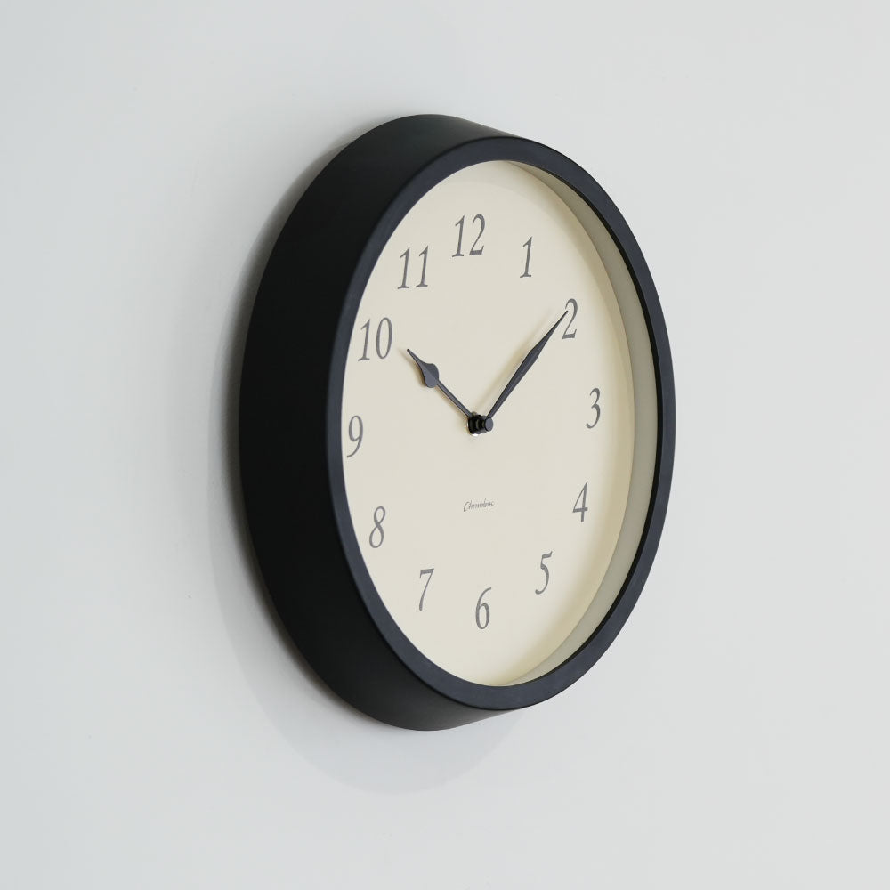 CHAMBRE Clair CLOCK BLACK CH-076BK シャンブル 掛け時計 電波時計