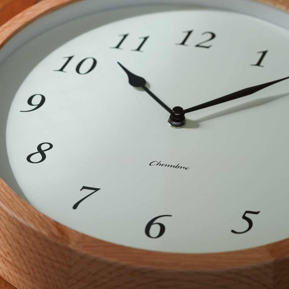 CHAMBRE Clair CLOCK OAK CH-076OA シャンブル 掛け時計 電波時計