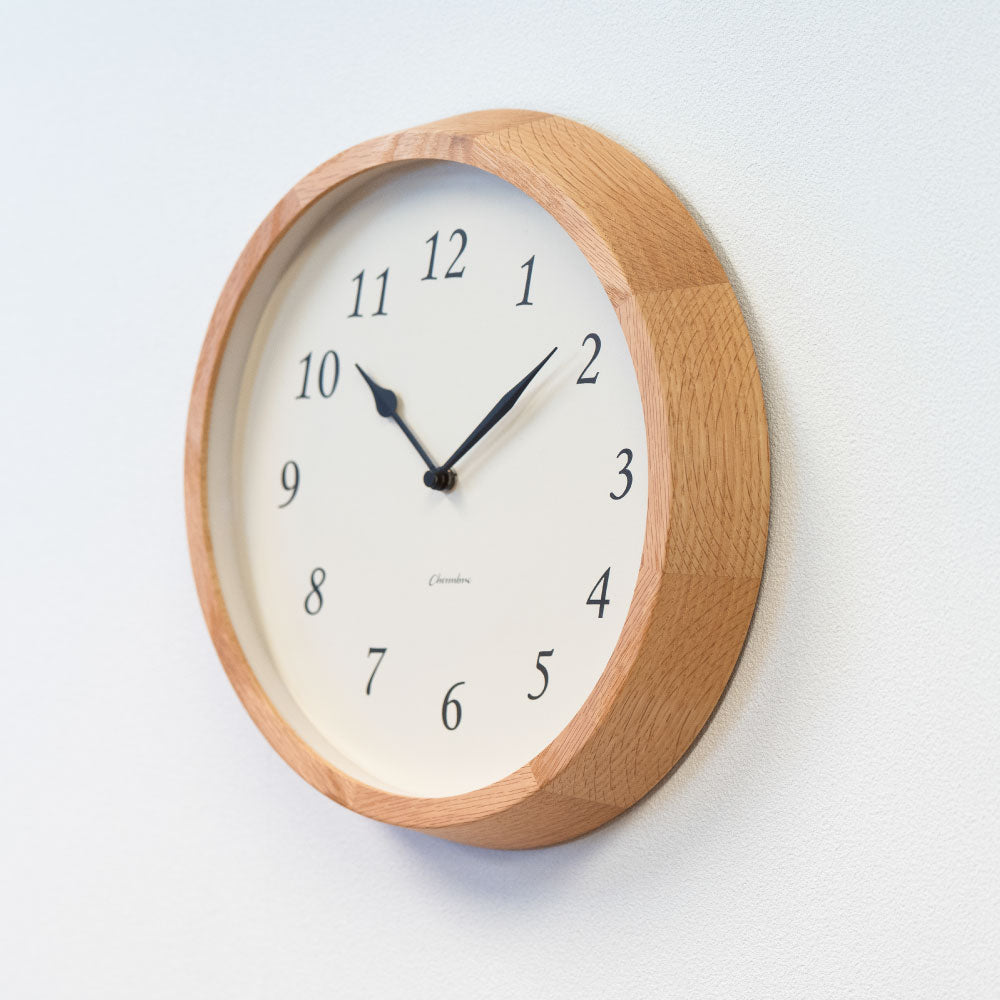 CHAMBRE Clair CLOCK OAK CH-076OA シャンブル 掛け時計 電波時計