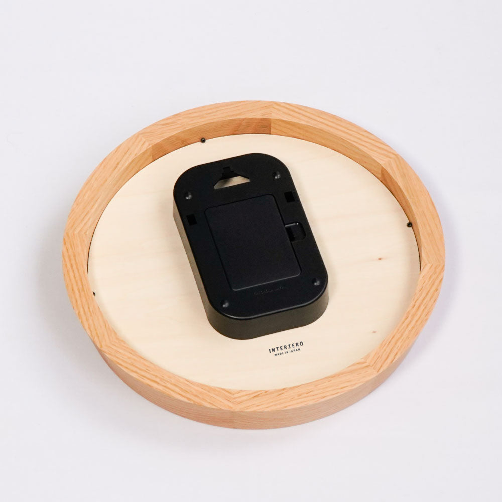CHAMBRE Clair CLOCK OAK CH-076OA シャンブル 掛け時計 電波時計