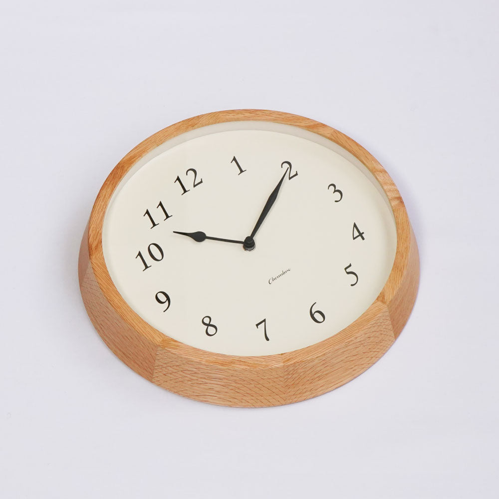 CHAMBRE Clair CLOCK OAK CH-076OA シャンブル 掛け時計 電波時計
