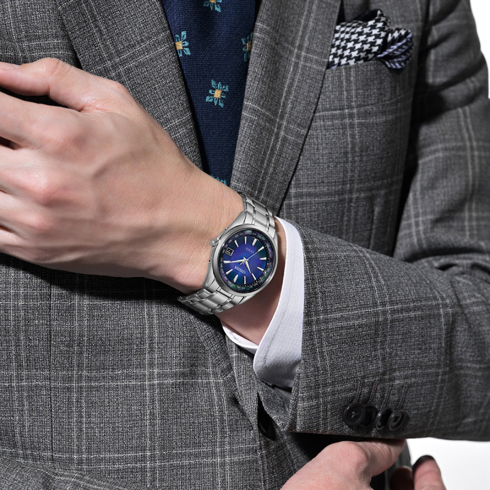 <先行予約受付中/6月5日発売>CITIZEN EXCEED UNITE with BLUE CB1150-75L エコ・ドライブ 電波時計 限定モデル450本 シチズン エクシード