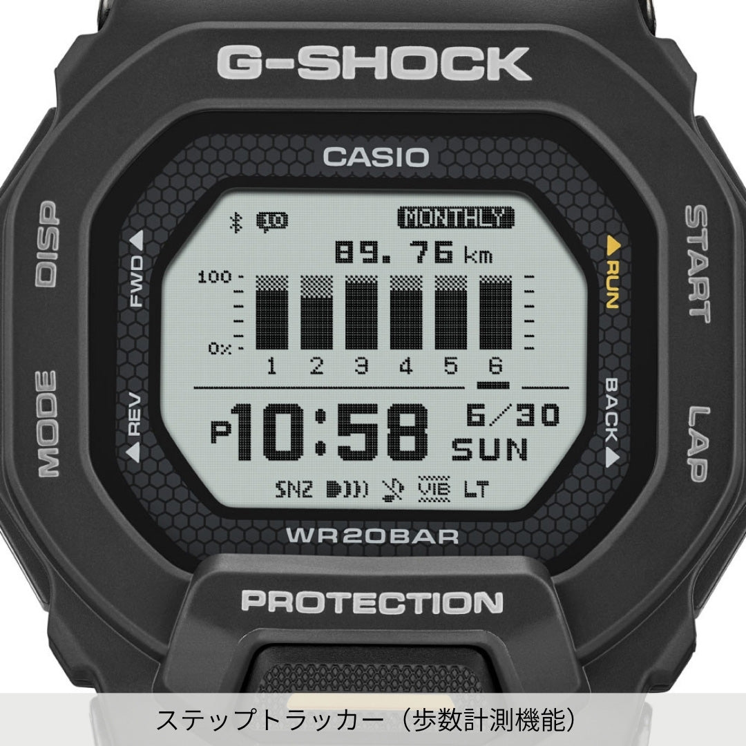 <先行予約受付中/2025年10月17日発売>G-SHOCK G-SQUAD GBD-200 SERIES GBD-200-1A1JF カシオ ジーショック 腕時計 メンズ