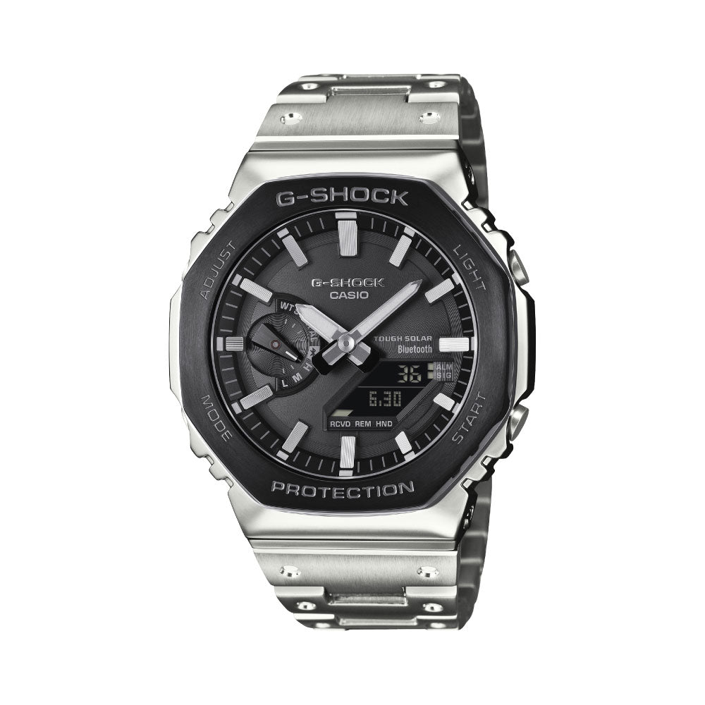 <先行予約受付中/2025年10月10日発売>G-SHOCK FULL METAL 2100 Series GM-B2100BT-1AJF カシオ ジーショック フルメタル 腕時計 メンズ