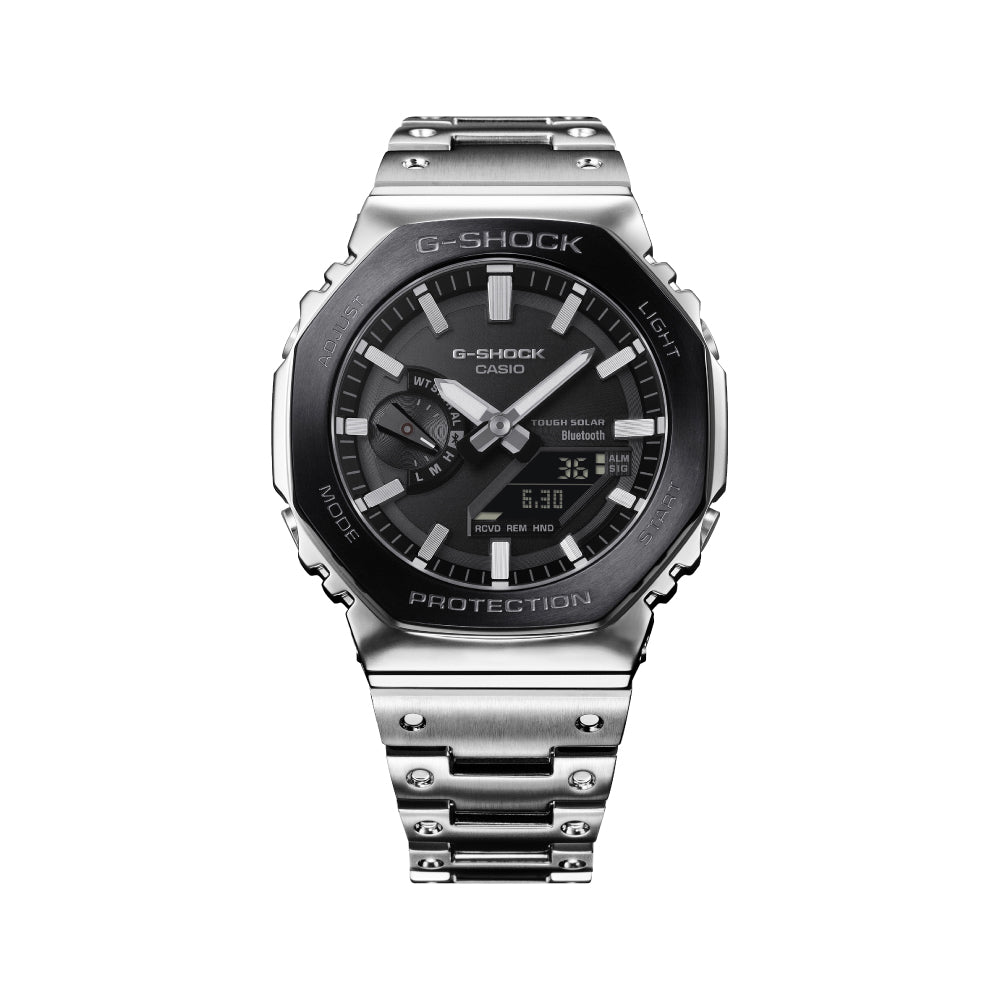<先行予約受付中/2025年10月10日発売>G-SHOCK FULL METAL 2100 Series GM-B2100BT-1AJF カシオ ジーショック フルメタル 腕時計 メンズ
