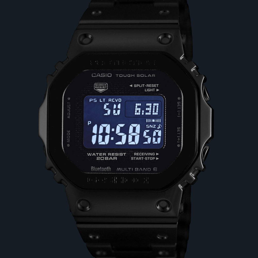 <先行予約受付中/2025年10月10日発売>G-SHOCKFULL METAL 5000 SERIES GMW-B5000BT-1JF カシオ ジーショック フルメタル 腕時計 メンズ