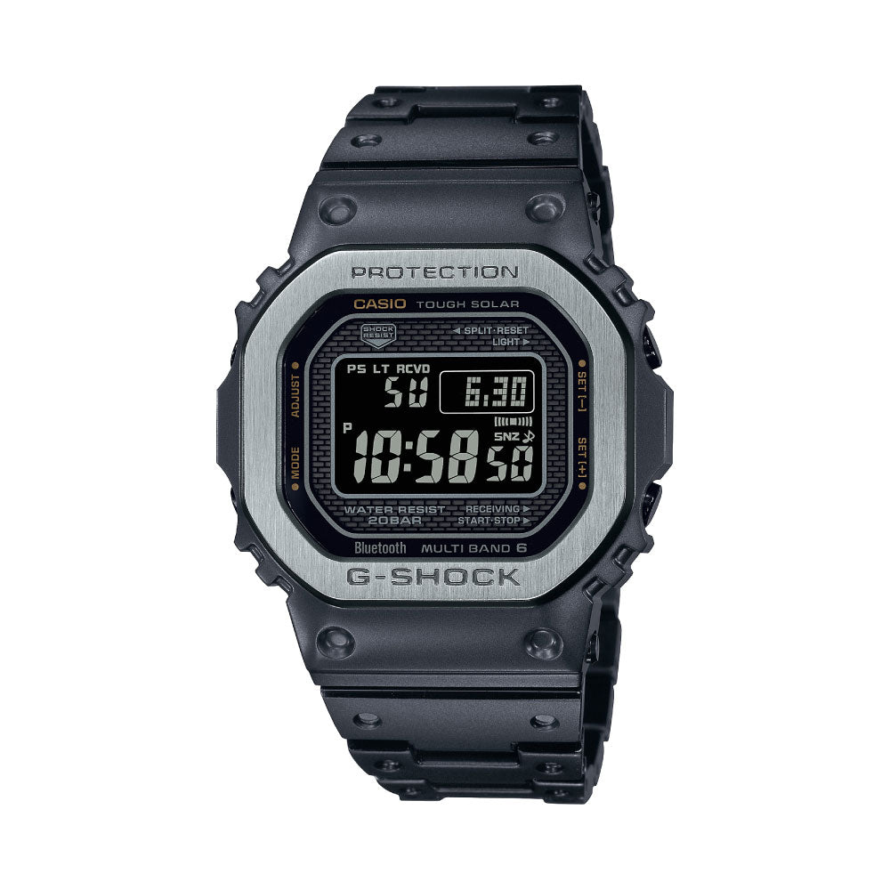 カシオ G-SHOCK GMW-B5000 ブラック フルメタル 裏蓋削りあり G-SHOCK FULL METAL 5000 SERIES GMW-B5000MB-1JF gショック ジー