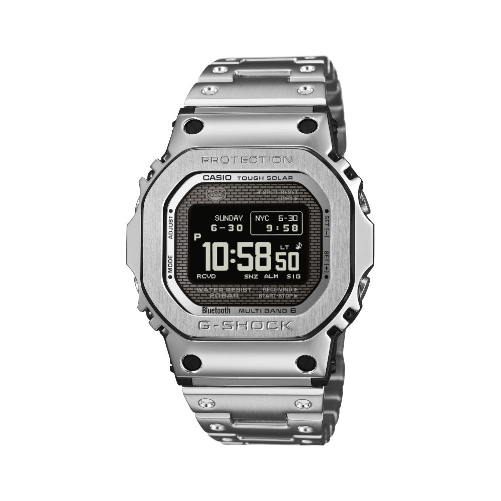 Casio G-Shock ソーラー　フルメタル　GMW-5000 シルバー G-SHOCK FULL METAL 5000 SERIES GMW-BZ5000D-1JF ジーショック