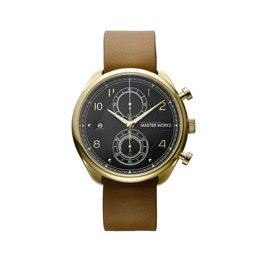 MASTER WORKS Quattro 002 MW07YB-EDLBO8 マスターワークス 腕時計 メンズ