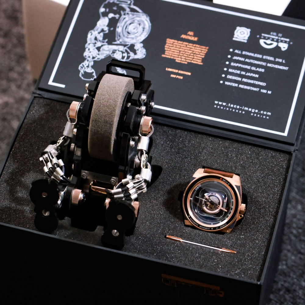 TACS LENS AUTOMATIC II TS1803O AVLⅡ Bronze×Robotoys 限定BOXセット 世界限定500個 タックス 腕時計 メンズ