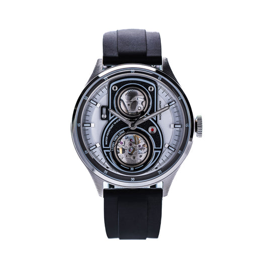 TACS TWIN LENS Lite Lumiere Blanc TS2501A タックス 腕時計 自動巻き