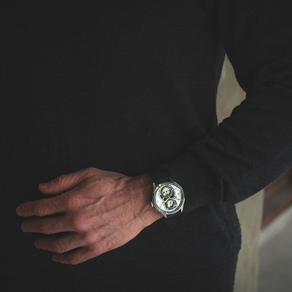 TACS Robotoys TWIN LENS Lite Lumiere Blanc TS2501AR タックス 腕時計 ロボトイズ メンズ 自動巻き