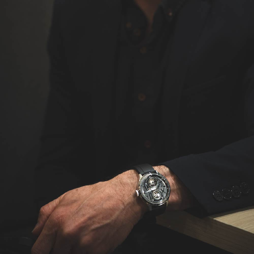 TACS TWIN LENS Lite Obscura Slate TS2501B タックス 腕時計 自動巻き