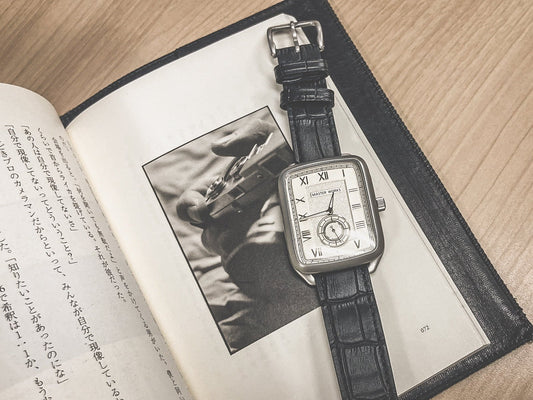 スタッフコーデ - MASTER WORKS Quadrangle MW10SI-GCBKG8 - 東京ウォッチスタイル
