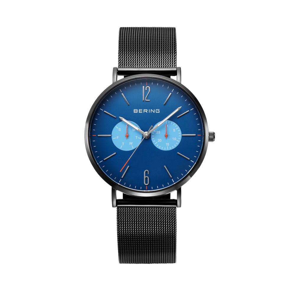 BERING Mens Unisex Changes Ocean Forest Blue 14240-427 ベーリング 腕時計 メンズ 日本限定