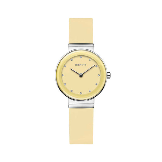 ＜GW SALE＞BERING COLOURFUL Summer Yellow 10129-600（ベーリング カラフルサマー シリコンラバー イエロー）ベーリング 時計