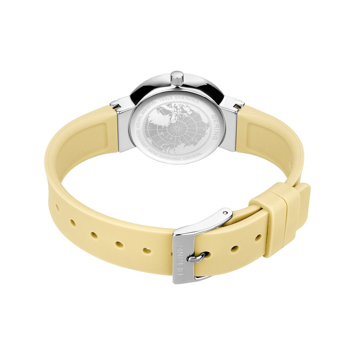 ＜GW SALE＞BERING COLOURFUL Summer Yellow 10129-600（ベーリング カラフルサマー シリコンラバー イエロー）ベーリング 時計