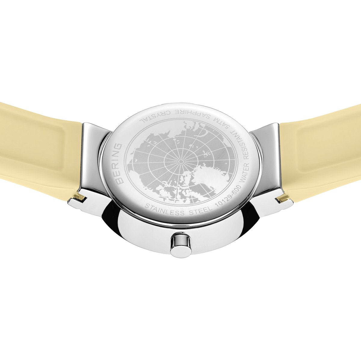 ＜GW SALE＞BERING COLOURFUL Summer Yellow 10129-600（ベーリング カラフルサマー シリコンラバー イエロー）ベーリング 時計