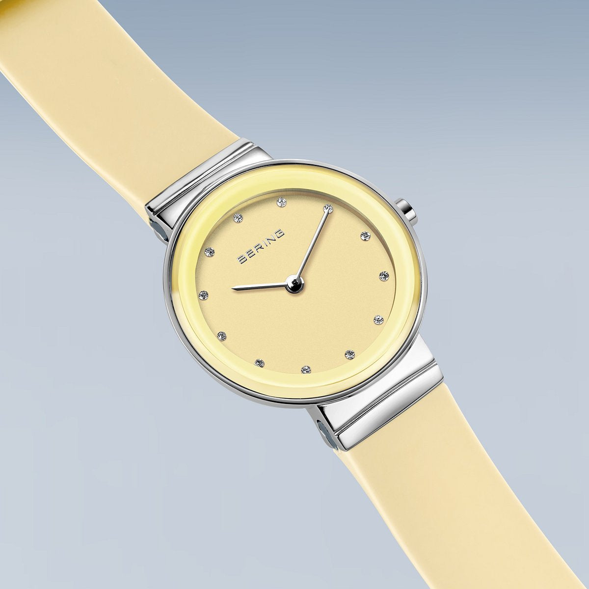 ＜GW SALE＞BERING COLOURFUL Summer Yellow 10129-600（ベーリング カラフルサマー シリコンラバー イエロー）ベーリング 時計