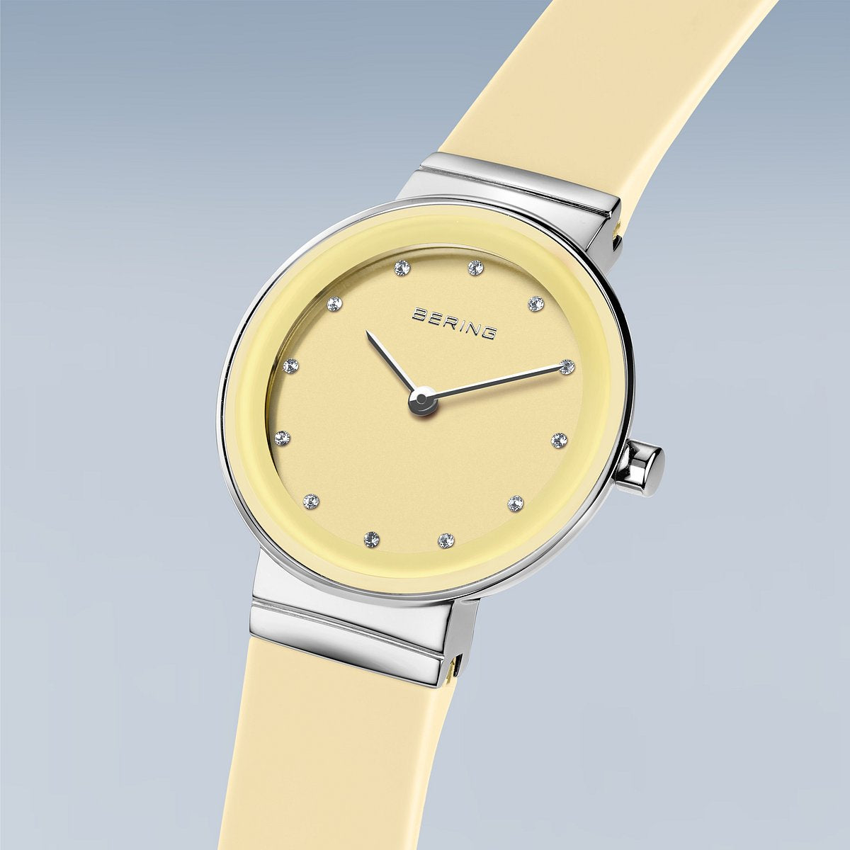 ＜GW SALE＞BERING COLOURFUL Summer Yellow 10129-600（ベーリング カラフルサマー シリコンラバー イエロー）ベーリング 時計