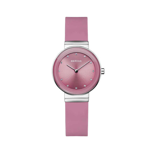 ＜GW SALE＞BERING COLOURFUL Summer Pink 10129-909（ベーリング カラフルサマー シリコンラバー ピンク）ベーリング 時計