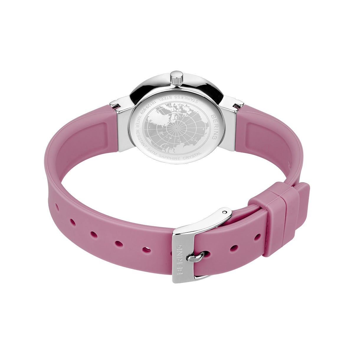 ＜GW SALE＞BERING COLOURFUL Summer Pink 10129-909（ベーリング カラフルサマー シリコンラバー ピンク）ベーリング 時計