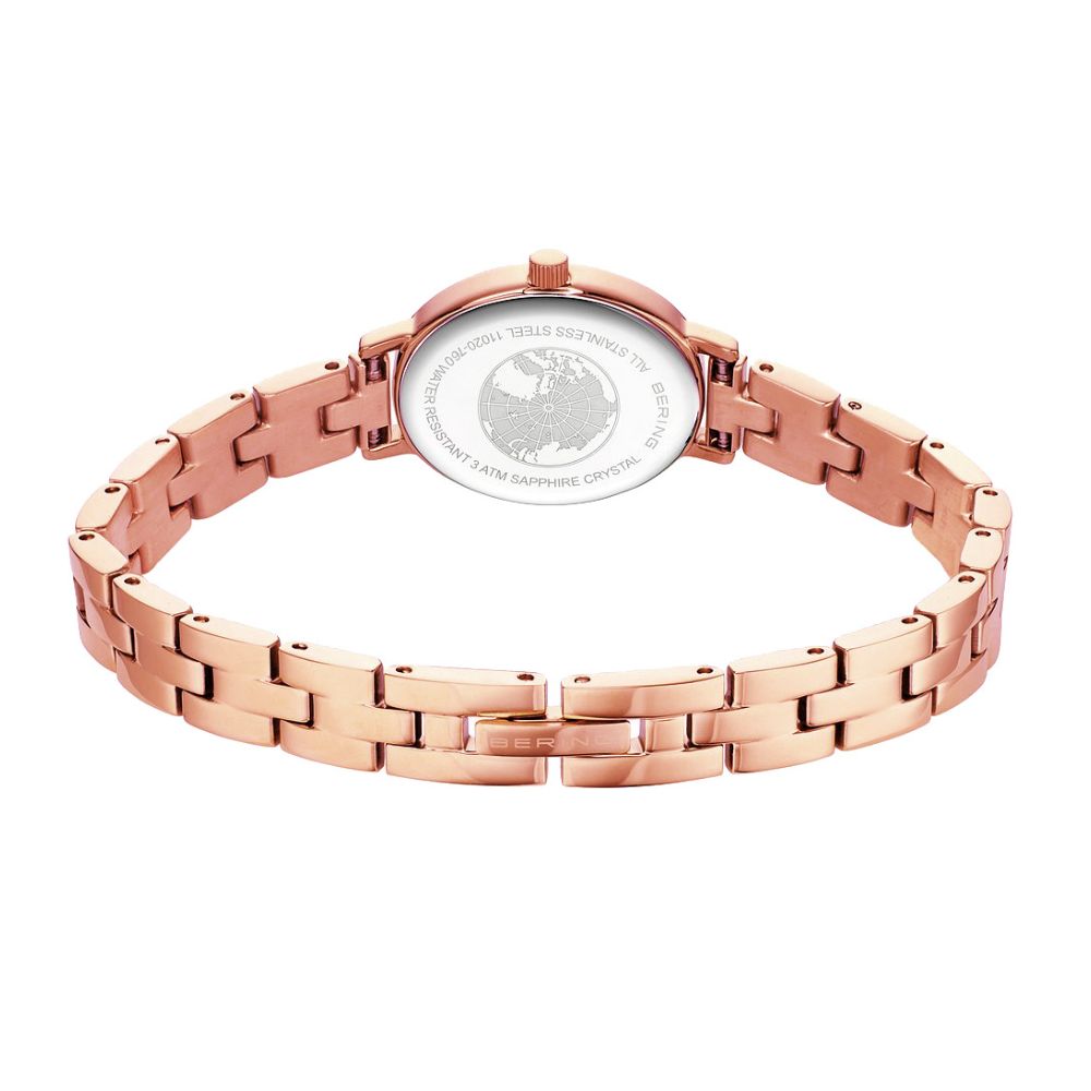 BERING Ladies Unisex Classic Oval Link 11020-760 ベーリング 腕時計 レディース