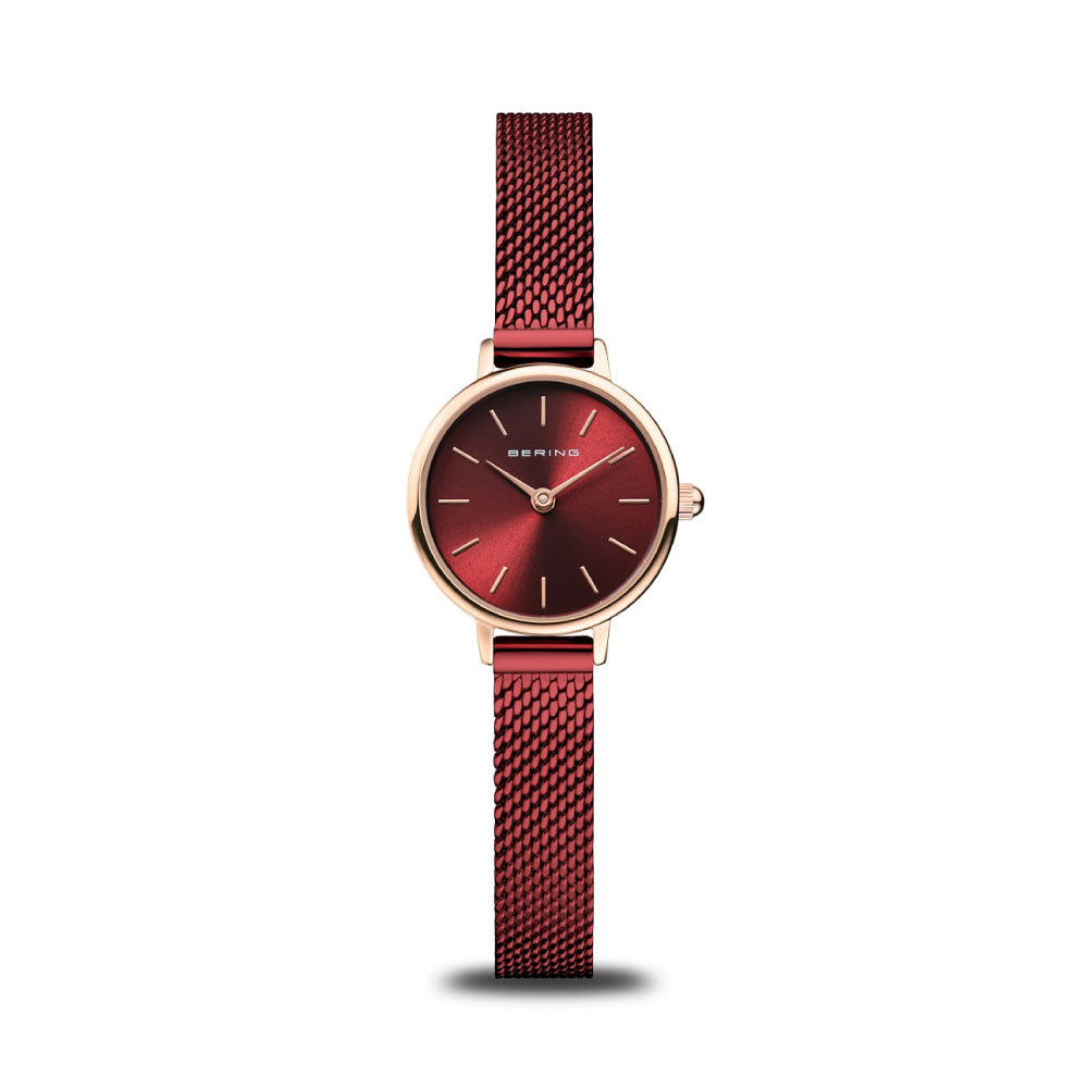 BERING Classic Mini Red 11022-363 ベーリング 腕時計