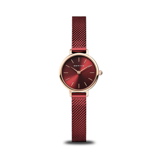 BERING Classic Mini Red 11022-363 ベーリング 腕時計