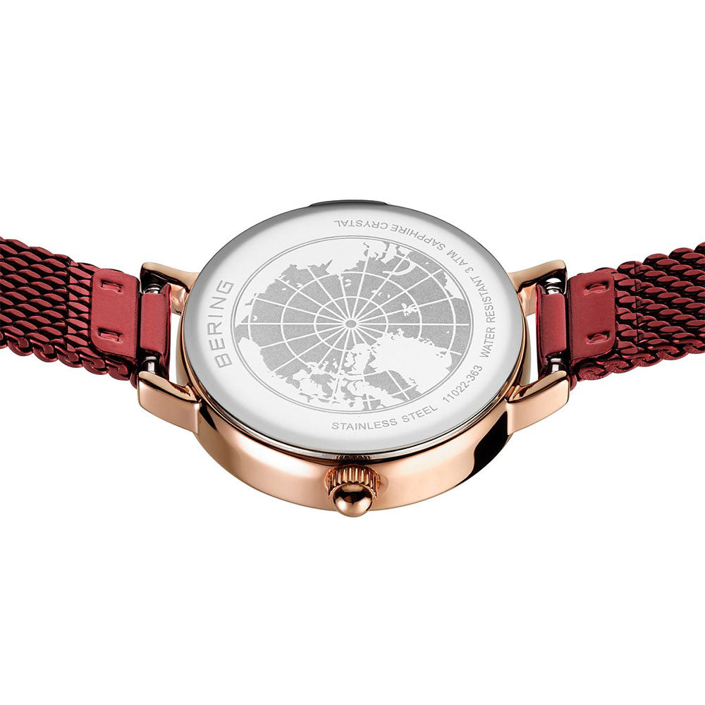 BERING Classic Mini Red 11022-363 ベーリング 腕時計