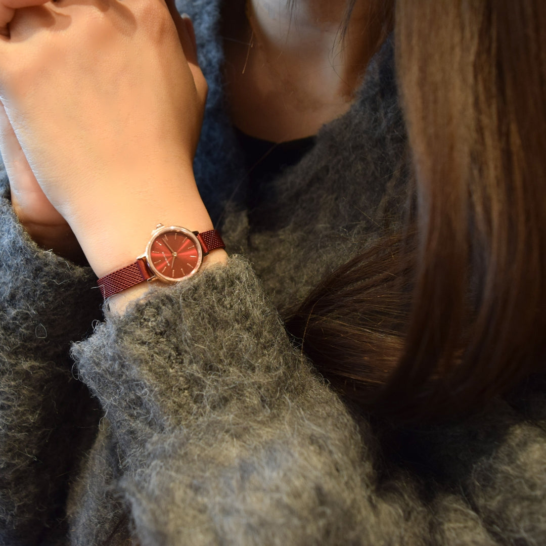 BERING Classic Mini Red 11022-363 ベーリング 腕時計