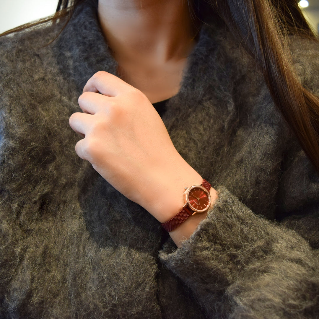 BERING Classic Mini Red 11022-363 ベーリング 腕時計