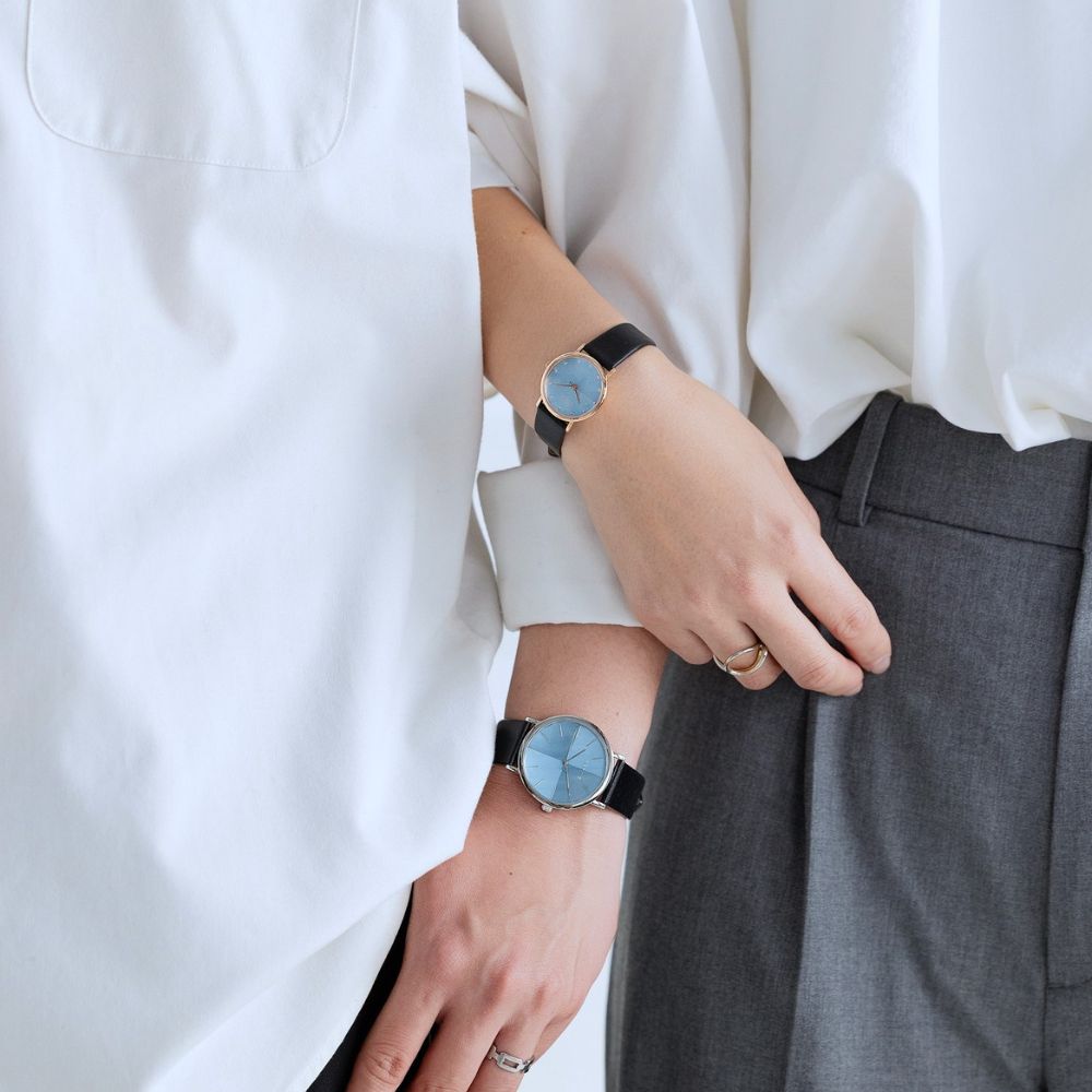 BERING Mens Unisex Classic Scandinavian Ice Blue 13436-408-J ベーリング 腕時計 メンズ アイスブルー
