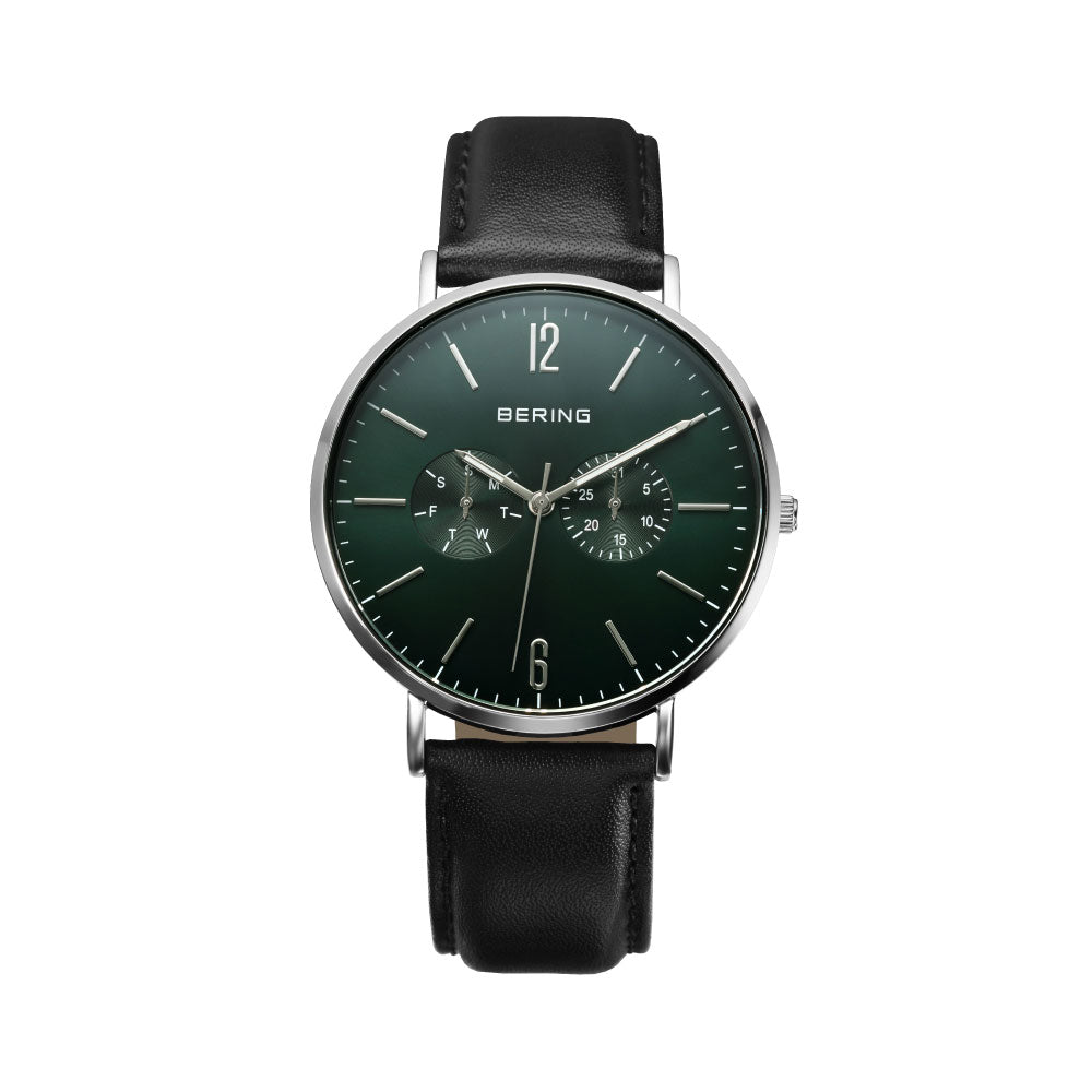 BERING Unisex Changes Deep green 14240-409 ベーリング 腕時計
