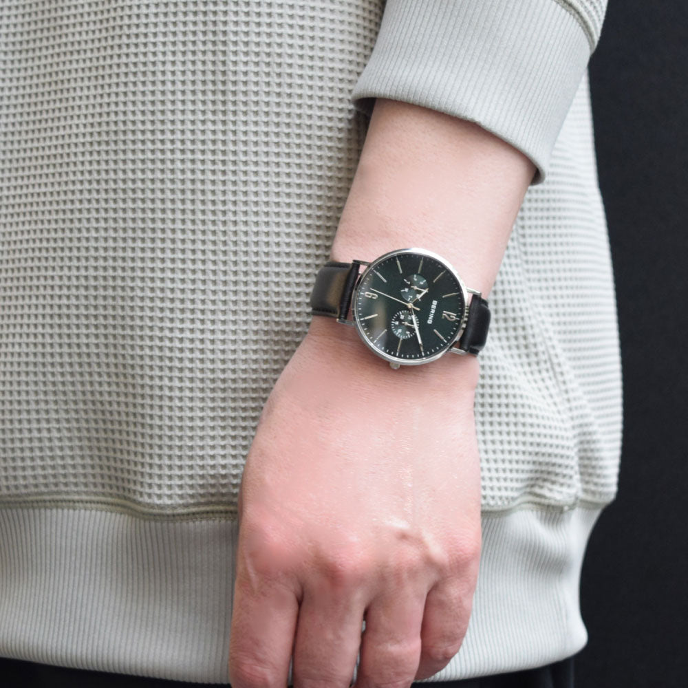 BERING Unisex Changes Deep green 14240-409 ベーリング 腕時計