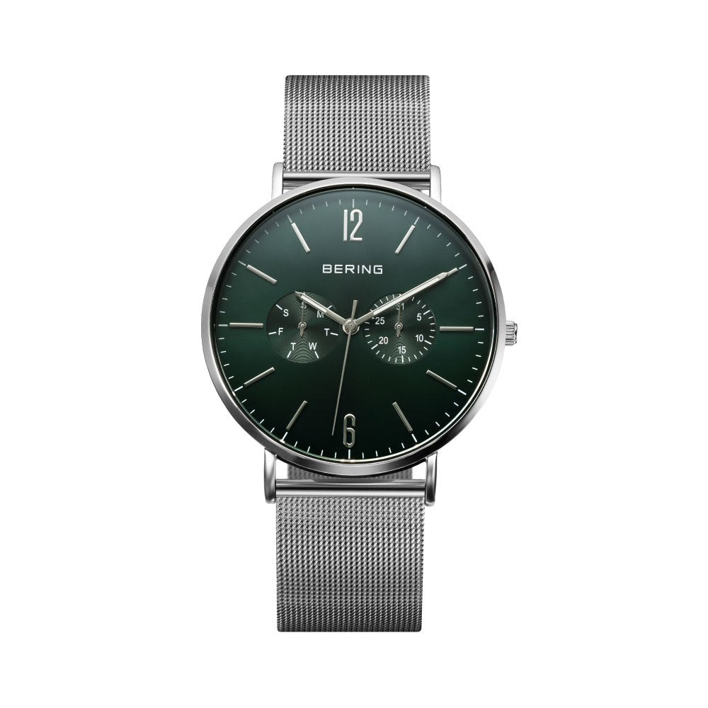 BERING Unisex Changes Deep green 14240-409 ベーリング 腕時計