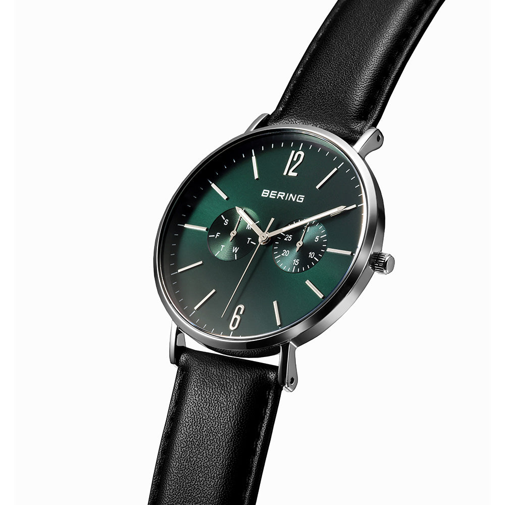 BERING Unisex Changes Deep green 14240-409 ベーリング 腕時計