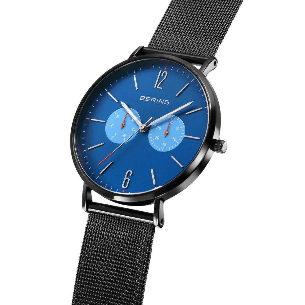 BERING Mens Unisex Changes Ocean Forest Blue 14240-427 ベーリング 腕時計 メンズ 日本限定