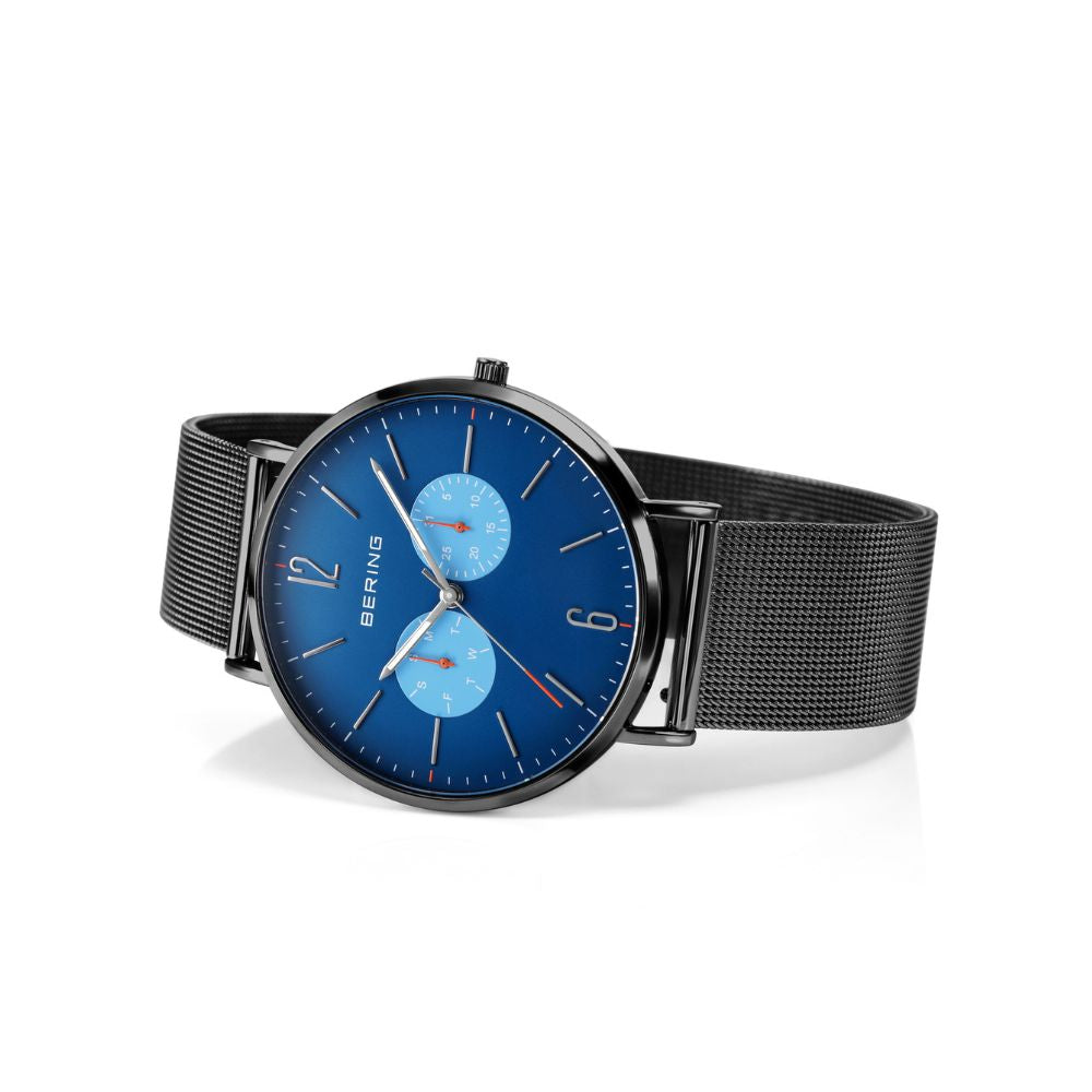 BERING Mens Unisex Changes Ocean Forest Blue 14240-427 ベーリング 腕時計 メンズ 日本限定