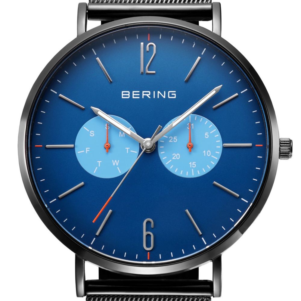BERING Mens Unisex Changes Ocean Forest Blue 14240-427 ベーリング 腕時計 メンズ 日本限定