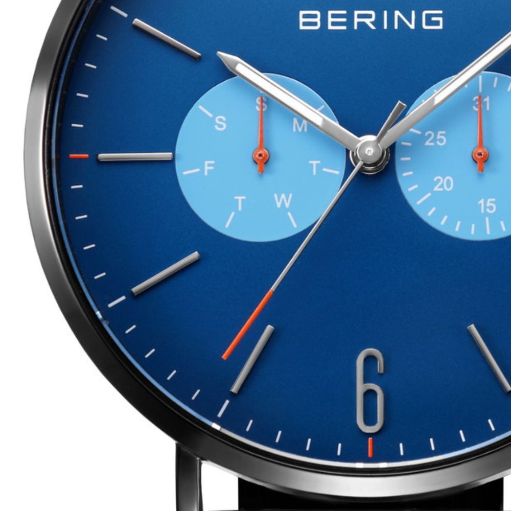 BERING Mens Unisex Changes Ocean Forest Blue 14240-427 ベーリング 腕時計 メンズ 日本限定
